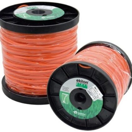 LINHA NYLON AP GRAMA 3,3mmx2,0kg QUADRADO LARANJA EKILON