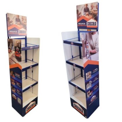 EXPOSITOR DISPLAY METALICO CASCOLA HENKEL MKT