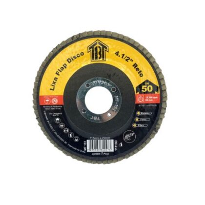 LIXA FLAP DISCO 4,5 RETO OX ALUM GR 050 TBT