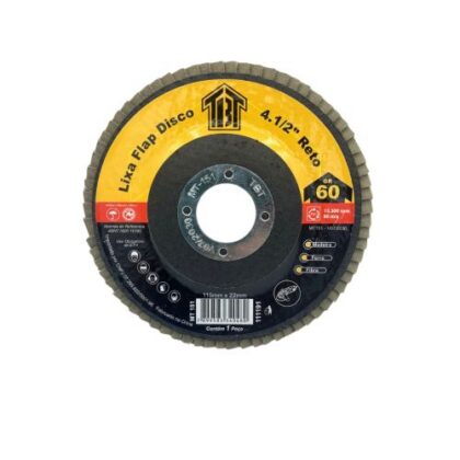 LIXA FLAP DISCO 4,5 RETO OX ALUM GR 060 TBT