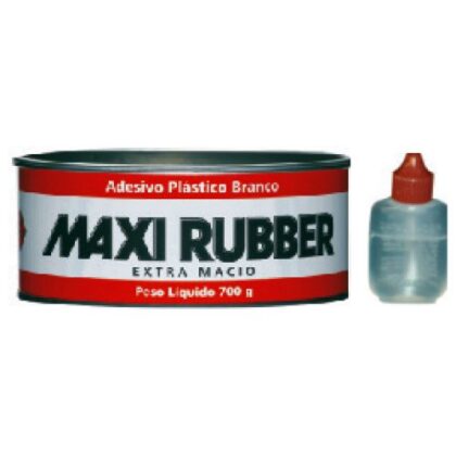 COLA MASSA PLAST BR 700g MAXI RUBBER 1MG009