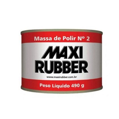 MASSA DE POLIR N.2 490g MAXI RUBBER  6MH014