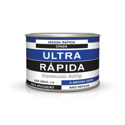 MASSA RAPIDA MAXI RUBBER CINZA 620g 2MA009
