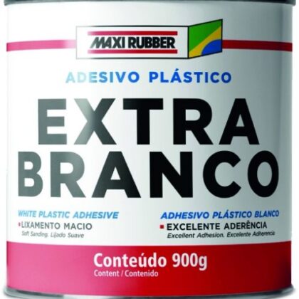 COLA MASSA PLAST EXTRA BR 900g MAXI RUBBER 1MG084