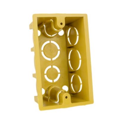 CAIXA PVC 4X2 AMARELA(100) PLASTUNING