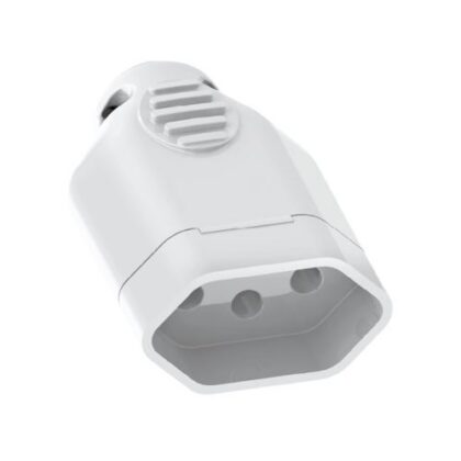 PINO FEMEA ILUMI 3P 10A BRANCO 1433