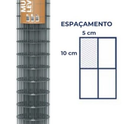 TELA GALV FOGO SOLDADA MULTY LEVE F1,65(50X100) 1,50x25m INSUL