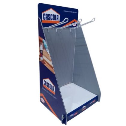 EXPOSITOR DISPLAY BALCAO GANCHEIRA CASCOLA HENKEL MKT