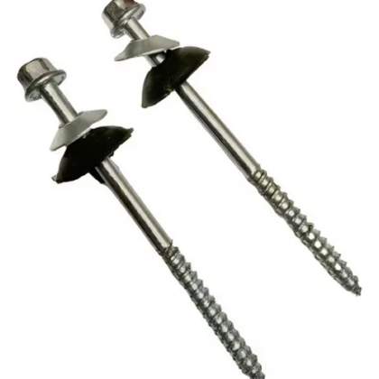 PARAFUSO TELHA COMPLETO SEXT 5/16x150mm ZB TBT