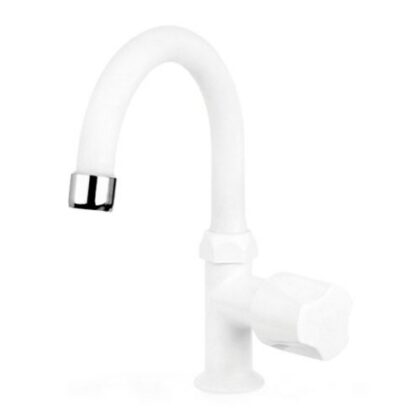 TORNEIRA LAV B MOVEL ABS BALCAO BRANCA FOZ 1110702 VIQUA