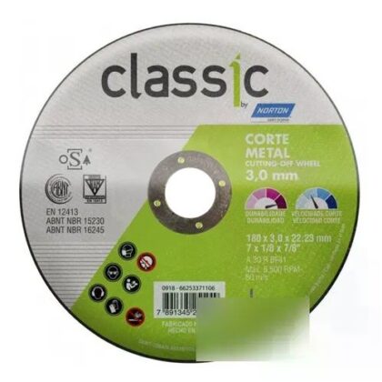 DISCO CORTE MET CLASSIC AR302 10(254x3,2x25) NORTON