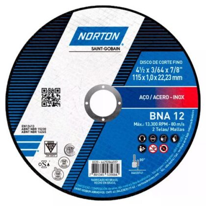 DISCO CORTE STANDARD 12(300x3,0x25,4) NORTON