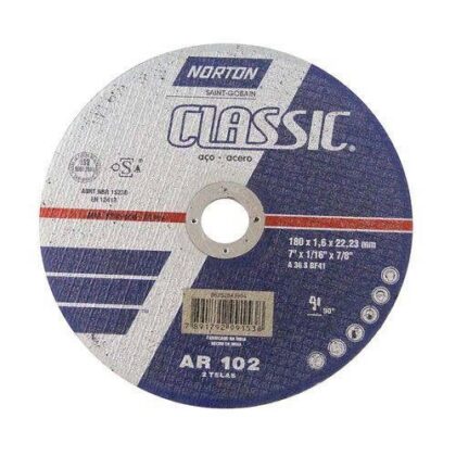 DISCO CORTE MET FINO CLASSIC AR102 7(180x1,6x22) NORTON