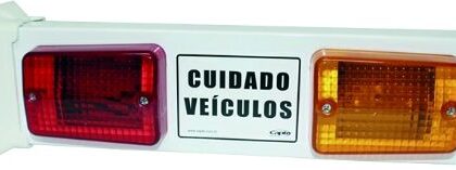 SINALIZADOR GARAGEM C/SONORO LED BIV BRANCO CAPTE