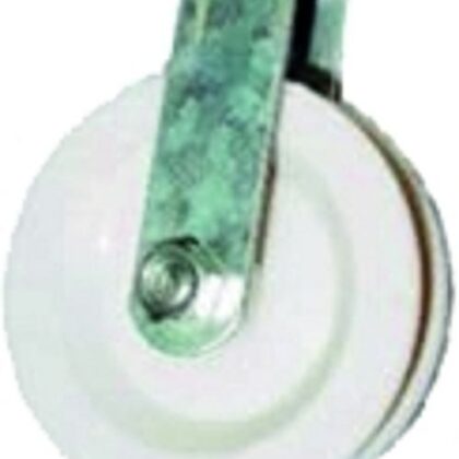 ROLDANA PLASTICA 8cm S/ PARAFUSO GS