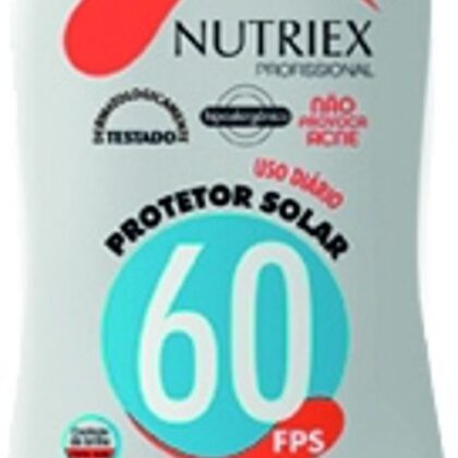 PROTETOR SOLAR FPS 60 FACIAL 120ml NUTRIEX