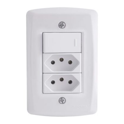 LUX TECLA 1(S) + 2 TOM 10A BR 57145087 TRAMONTINA