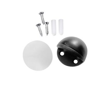 TRAVA PORTA SEM MAGNETICO INOX PRETO TBT