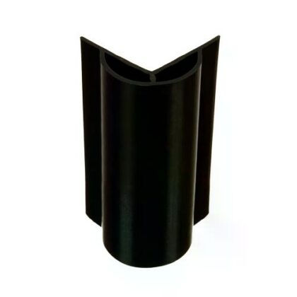 CANTONEIRA FLEX 40x40 0,75m  PRETO 911 TEC