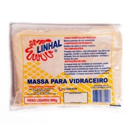 MASSA VIDRACEIRO 500g LINHAL