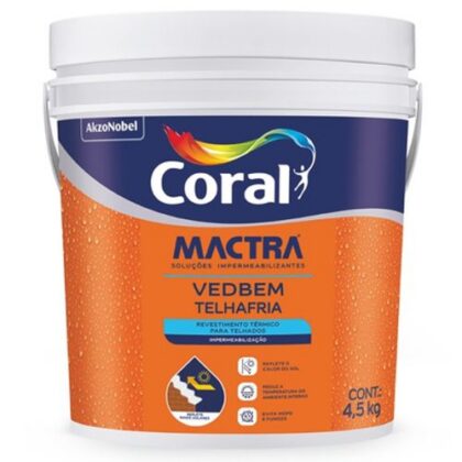 VEDBEM TELHAFRIA 4,5Kg CORAL MACTRA