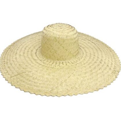 CHAPEU PALHA GIGANTE ABA 23cm PATRIARCA