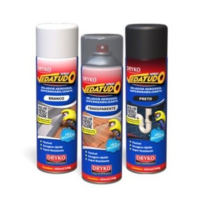 SPRAY VEDA TUDO BRANCO 400ml/235g DRYKO