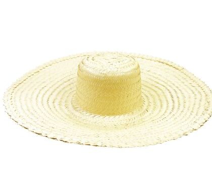 CHAPEU PALHA GIGANTINHO ABA 17cm PATRIARCA