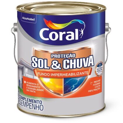 FUNDO IMPERMEABILIZANTE SOL E CHUVA 3,6L