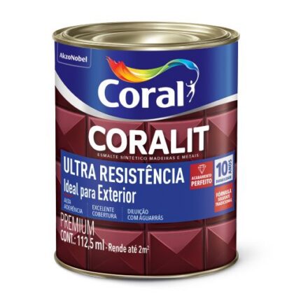 TINTA ESM CORALIT ULTRA FO PRETO 112,5ml AMOSTRA
