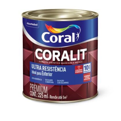 TINTA ESM CORALIT ULTRA AB VDE FOLHA 225ml