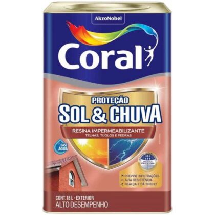 RESINA SOL E CHUVA IMP GRAFITE 18L