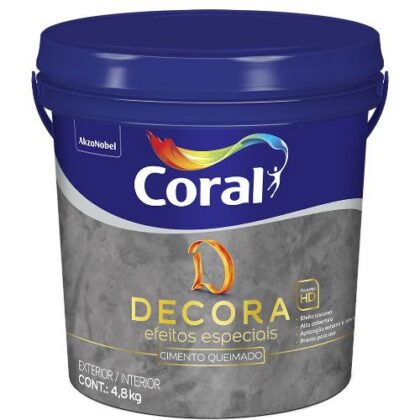 TINTA DECORA EF CIMENTO TUBARAO BCO 3,4L (4,8Kg)