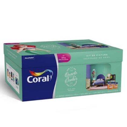 PRINCESAS KIT PINTURA ARIEL CORAL 4,4L