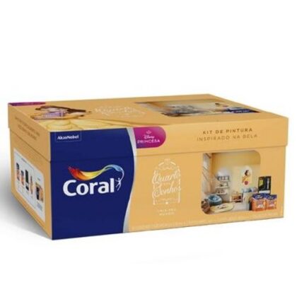 PRINCESAS KIT PINTURA BELA CORAL 4,4L