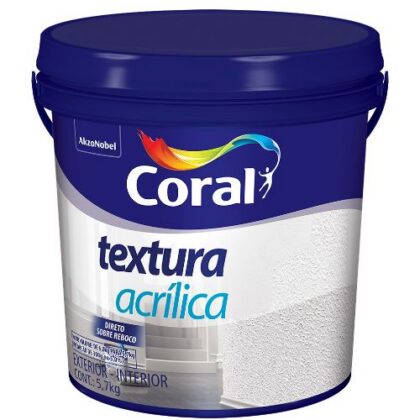 TEXTURA ACRILICA BRANCO CORAL GL PLAS 5,7Kg