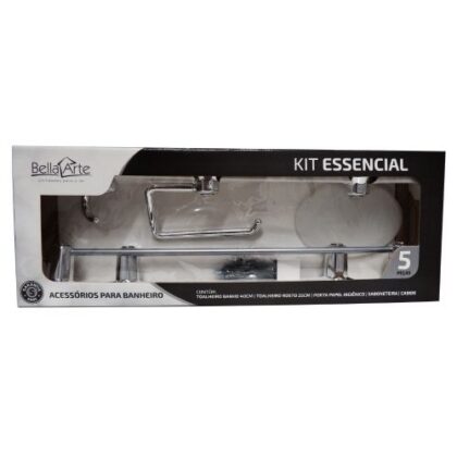KIT ESSENCIAL 5 PECAS CRISTAL BELLA ARTE
