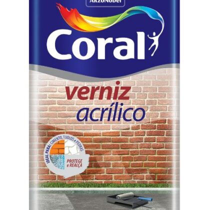 VERNIZ CORAL 18L ACRILICO INCOLOR