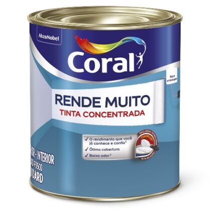 TINTA ACR RENDE MTO FO BRANCO  900ml