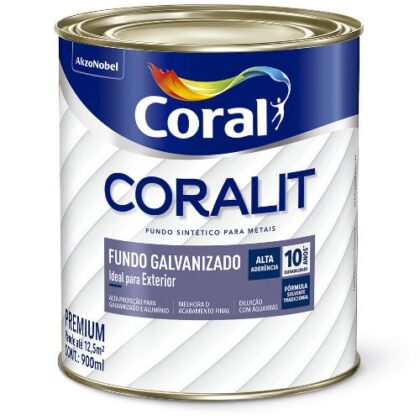 FUNDO CORALIT GALVANIZADO 900ml