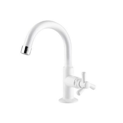 TORNEIRA LAV ABS BALCAO BRANCA PACIFIC 1190304 VIQUA