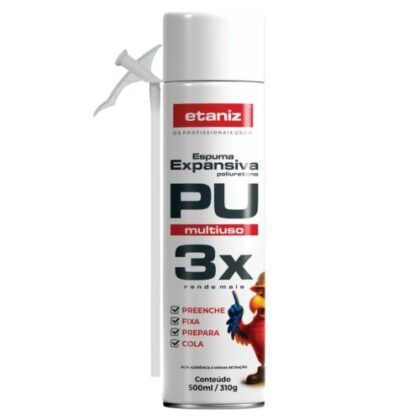 ESPUMA EXPANSIVA PU 500ml/310g ETANIZ