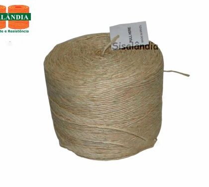 CORDA SISAL ROLO 3,03mm (1Kg 250m) SISALANDIA