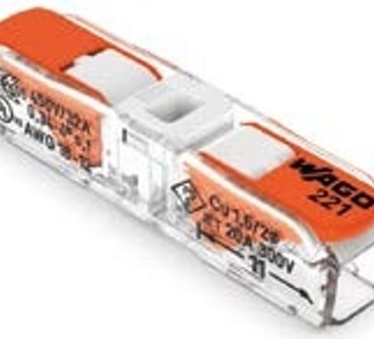 CONECTOR EMENDA INLINE 1 FIO ATE 4,0mm 221-2411 WAGO
