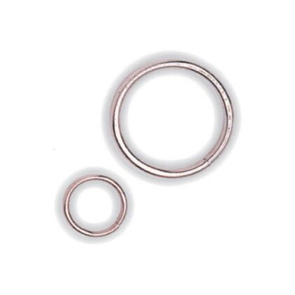 ARGOLA ACO NIQUELADO P/SELARIA 57mm S RAPHAEL