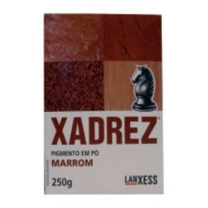 PIGMENTO EM PO XADREZ 250g MARROM