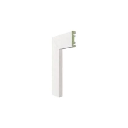 VISTA PORTA (KIT) 10 x 1,2 cm BRANCO MOLDURAMA