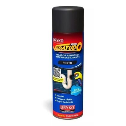 SPRAY VEDA TUDO PRETO 400ml/235g DRYKO