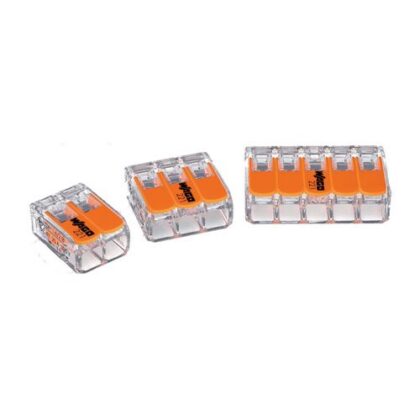 CONECTOR EMENDA 2 FIOS ATE 4,0mm (6PCS) 221-412 WAGO