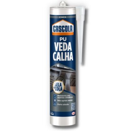 VEDA CALHA CASCOLA PU 320g CINZA